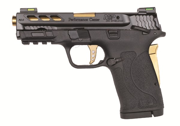 SW PC M&P380 SHLD EZ GOLD 8RD - Win Repeating Arms Promotion